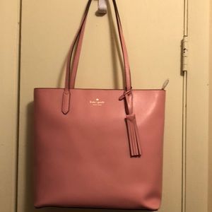 Kate Spade Jana Tote Bright Carnation-NWT